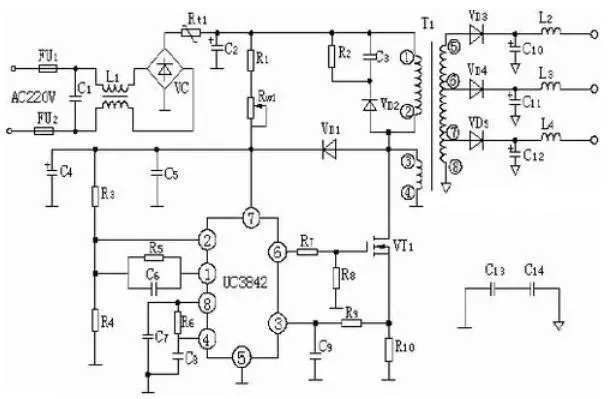 電源廠家整理：電源基礎(chǔ)電路圖集錦